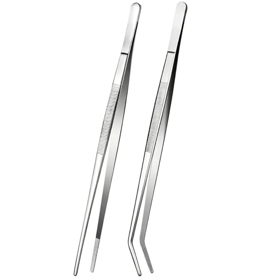 Stainless Steel Food Clip Kitchen Cooking Tool Heat Resistant Non for Grill Oven Baking