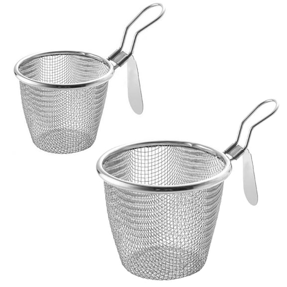 Stainless Steel Food Colander,Stainless Steel Fine Wire Mesh Food Filter Basket L YIWEI