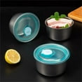 thumbnail image 1 of Stainless Steel Food Container with Lid, Reusable Kitchen Storage Box for Meal Prep and Snacks, Dishwasher Safe Refrigerator Organizer, Topliu, 1 of 9