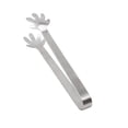 thumbnail image 1 of Stainless Steel Food Tongs, Mini Palm Shaped Small Kitchen Tongs, 1 Pack Handy Serving Tongs for Air Fryer Bread Snacks Appetizers Desserts Sugar Ice Cubes Party Home Daily Use, 1 of 8