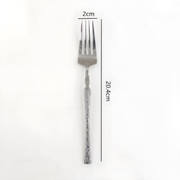 Stainless Steel Fork Spoon Cutlery Fork Spoon For Western Restaurant