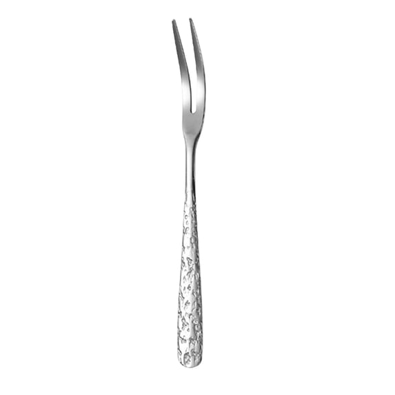 Stainless Steel Forks Dessert Forks, 5.5in2-Prong, Small ForksforAppetizers, Catering Event Use, Holiday Gatherings, Silver Tone, 10 Pc