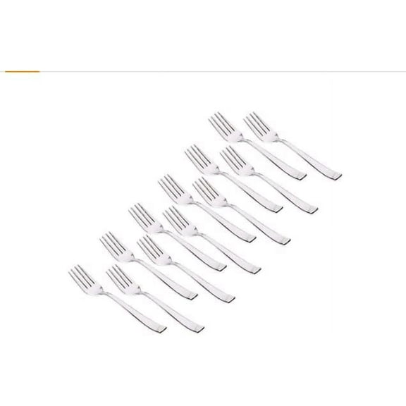 Stainless Steel Forks Set (Set of 12) Tableware for Dining Table, Kitchen