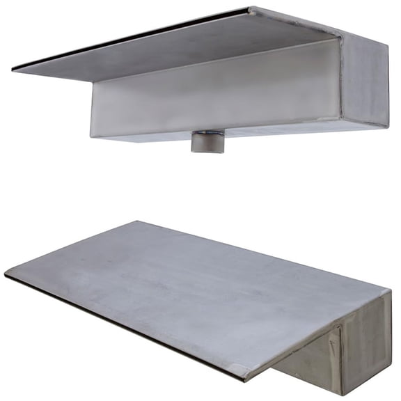 Pond Builder Stainless Steel Formal Falls Size: Small