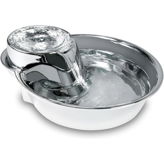 Stainless Steel Fountain Raindrop Design , 60oz