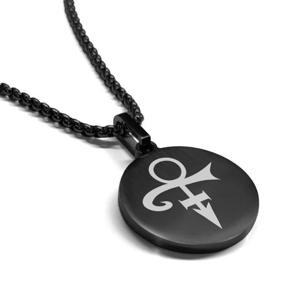 Stainless Steel Four Horsemen of the Apocalypse (War) Round Medallion Pendant Necklace