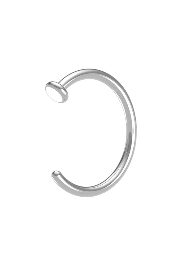 Stainless Steel Four-Prong Ear Studs - Silver, Gold, Black - 8mm Diameter - Comfortable and Convenient for All-Day Wear