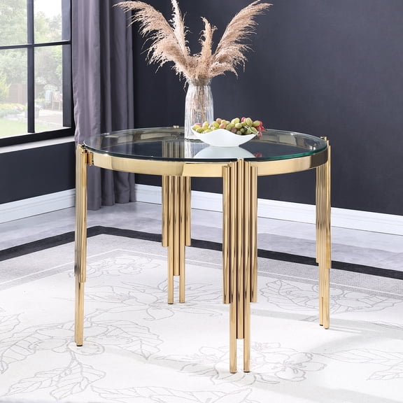 Stainless Steel Frame Table | Dining at Home, Stable and Attractive