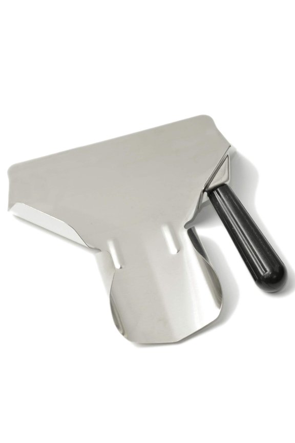 Stainless Steel French Fry Bagger Scoop Chip Popcorn Bagger Ice Candy Snacks Desserts Scooper, Right Handle