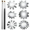 thumbnail image 1 of Stainless Steel French Line Design Tool Kit with 8 PC DIY for Effortless Manicure, 1 of 3