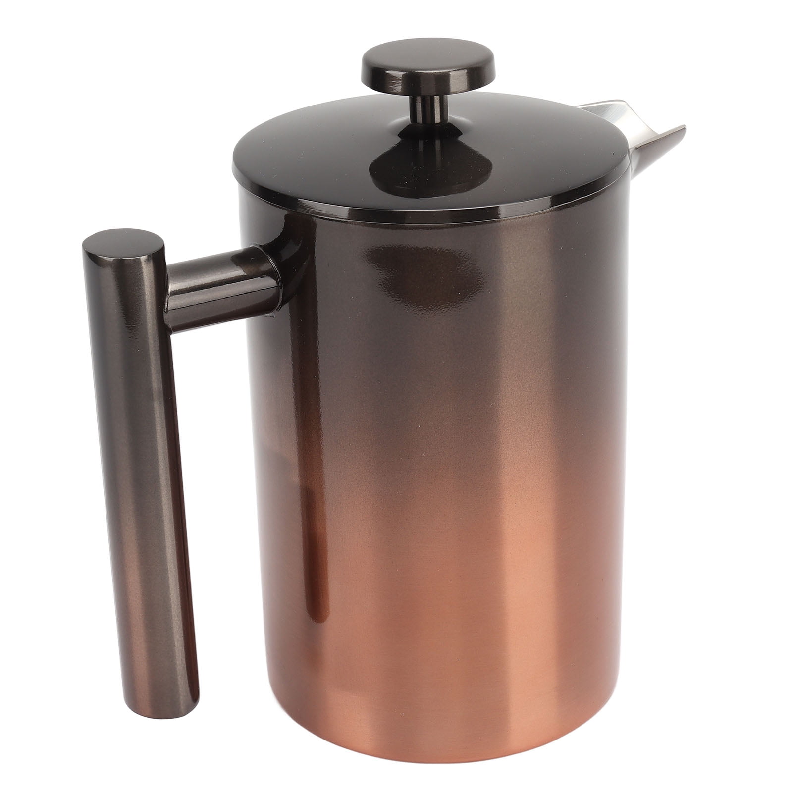 Stainless Steel French Press Coffee Maker, Double Walled Large Coffee