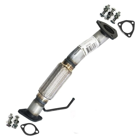 Stainless Steel Exhaust Front Flex Pipe Fits 2005-2006 & 2008 Tribute | 2005-2008 Escape | 2005-2007 Mariner 2.3L - Direct Fit