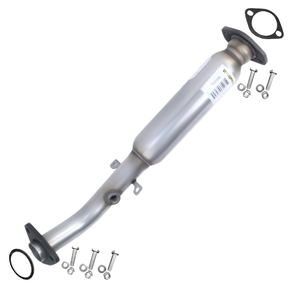 Northeastern Exhaust Resonator Pipe Fits 2002-2003 Infiniti QX4 3.5L & 2002-2004 Nissan Pathfinder 3.5L - Direct Fit | Stainless Steel Exhaust