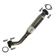 Stainless Steel Front Passenger-Side Exhaust Resonator Pipe Fits 2002-2004 Nissan Pathfinder 3.5L - Direct Fit