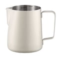 thumbnail image 1 of Stainless Steel Frothing Pitcher with Internal Measurement Scale, Coffee Milk Steaming Cup for Espresso Machine, Precision Pour Spout Latte Art Jug, Barista Grade Home Brewing , Coffee Latte Art Cup, 1 of 9