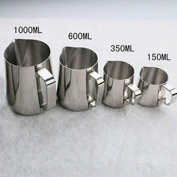 Stainless Steel Frothing Pitcher Pull Flower Cup Cappuccino Cooking Tools Home Kitchen Gadgets