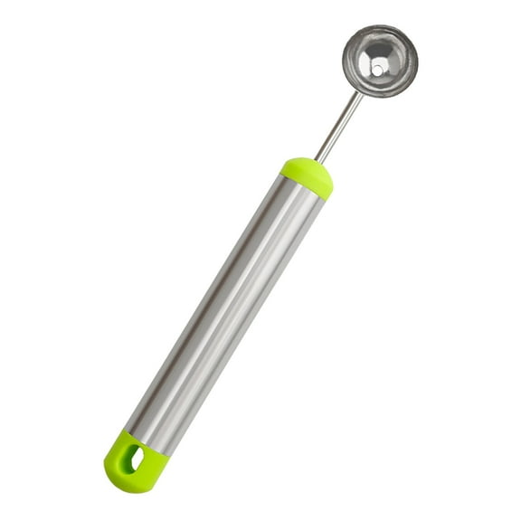 Stainless Steel Fruit Ball Digging Spoon - Ergonomic Handle, Sharp Edge for Melon/Watermelon - Kitchen Gadget for Desserts (20x4x4cm)