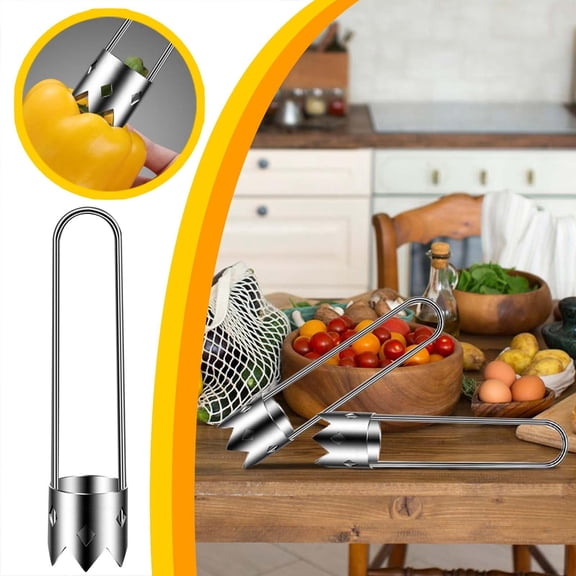 Stainless Steel Fruit Core Remover for Efficient Core Digging and Pear Hole Tool for Kitchen Use