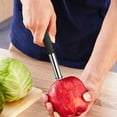 thumbnail image 1 of Stainless Steel Fruit Corer, Easy-Twist Apple Pear Seed Remover, Dishwasher Safe Kitchen Tool with Ergonomic Handle for Smooth Core Extraction Black 7x0.78'', 1 of 7