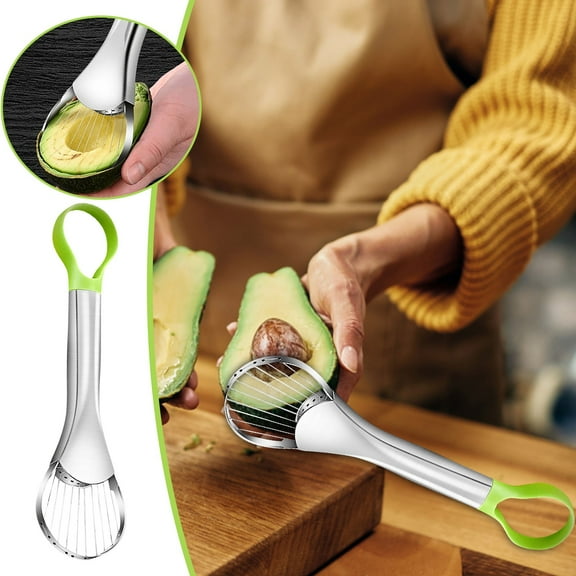 Stainless Steel Fruit Cutting Tool Stainless Steel Fruit Splitter Yellow Peach Pitaya Slicer