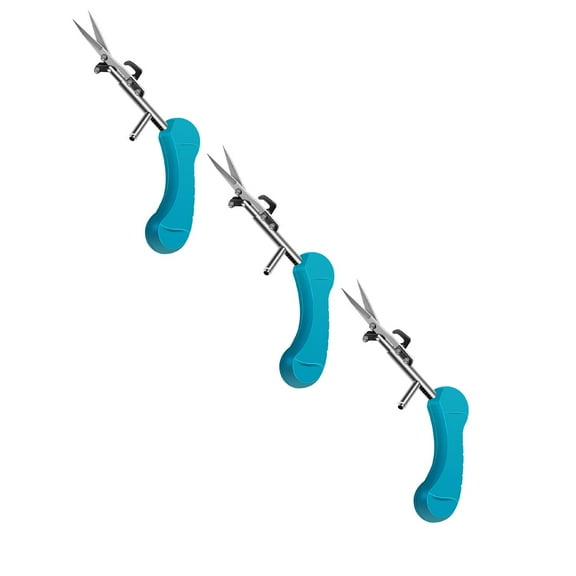 Stainless Steel Fruit Picking Shears - Pointed Tip Garden Pruners for Berries, Figs & Delicate | Multipurpose Bonsai & Floristry Scissors with Comfort Handle