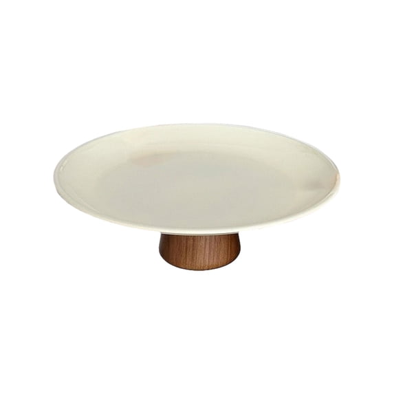 Stainless Steel Fruit Plate for Kitchen Counter,Modern Pedestal Serving Tray,Multi-use Dessert Platter for Dining Table Home Decor