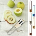 thumbnail image 1 of Stainless Steel Fruit & Vegetable Corer Tool | Core Remover & Seeder | Durable Rust-Resistant Pitter for Apples Cucumbers Bitter Melon | Ergonomic Handle | 16cm | 1 Piece | Kitchen Gadget, 1 of 5