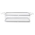 thumbnail image 1 of Stainless Steel Fry Basket Multi-function Mesh Frying Basket with Strap Handle,Sliver, 1 of 8