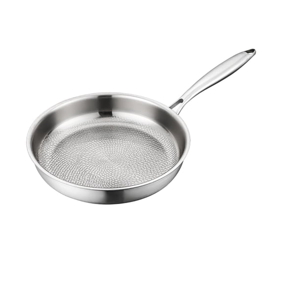 Stainless Steel Frying Pan | Nonstick Frying Pan Induction Frying Pan for Home Cooking, Great Gift for Home Cooks, Stainless Steel Skillet