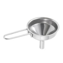 Stainless Steel Funnel Funnel For Filling Bottles | Small Kitchen Funnel Bottle Funnel With Long Handle | Food Grade Kitchen Funnel | Hangable Oil Filling Funnel