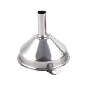 Stainless Steel Funnel Wide Mouth Conical Funnel for Home and Restaurant Use