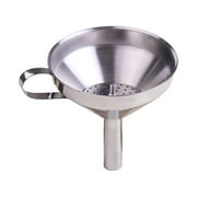 Stainless Steel Funnels with Handle for Transferring Liquid Fluid Dry Ingredients Powder