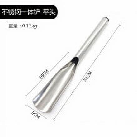 Stainless Steel Garden Digging Shovel | Ergonomic Handle | Multi-Purpose Tool for Planting Flowers, Vegetables, Weeding, Landscaping | Rust-Resistant | Compact | 1 Piece | 36x4.5cm