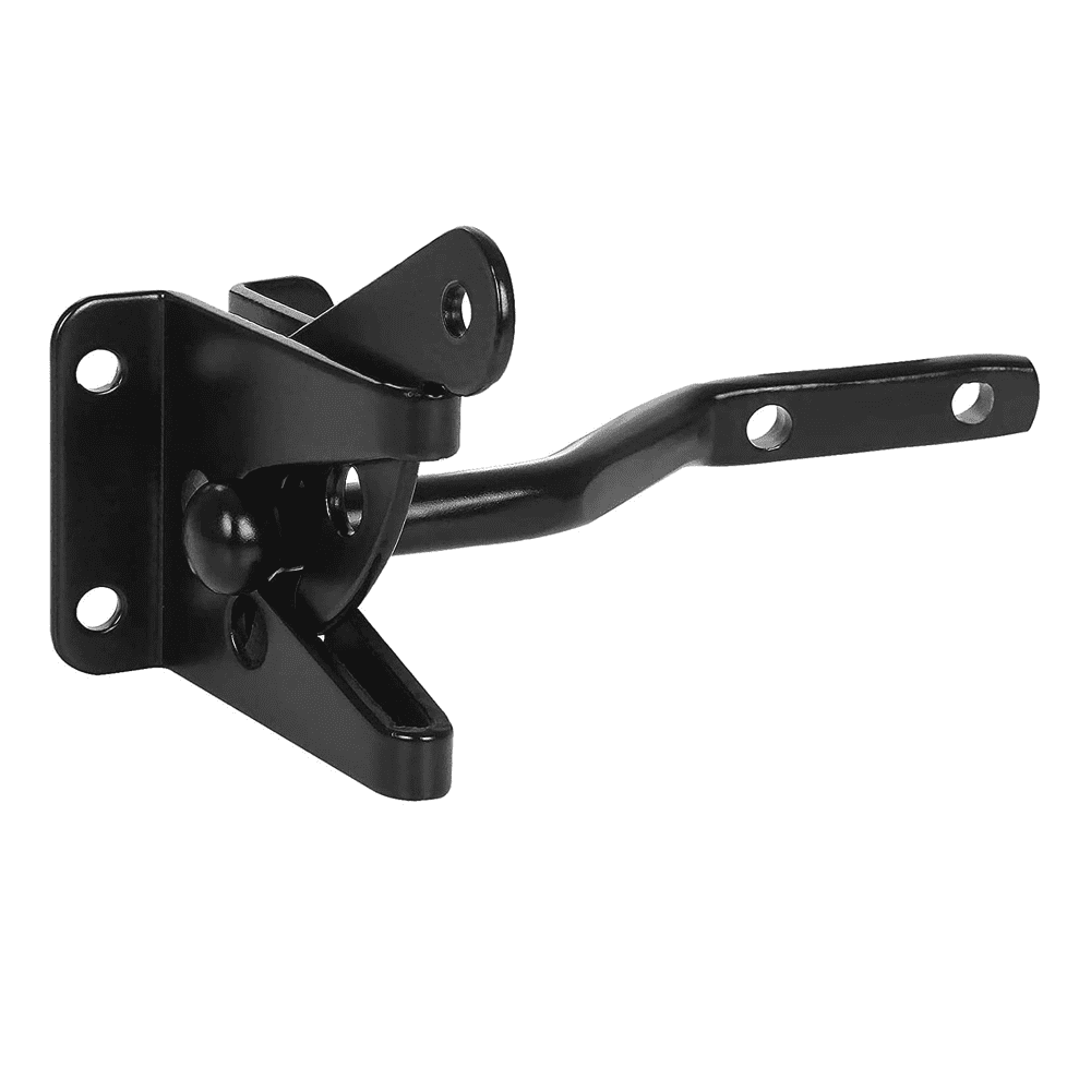 Stainless Steel Garden Gate Lock Gate Latch with 6 Screws for Fences