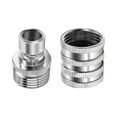 thumbnail image 1 of Stainless Steel Garden Hose Quick Connector Set, 3/4 Inch Ght Fittings, Leak-Proof Water Hose Couplings for Pressure Washer, Sprinkler, Nozzle, Heavy-Duty 200 , A Set of Hose Quick-Connect Fittings, 1 of 9