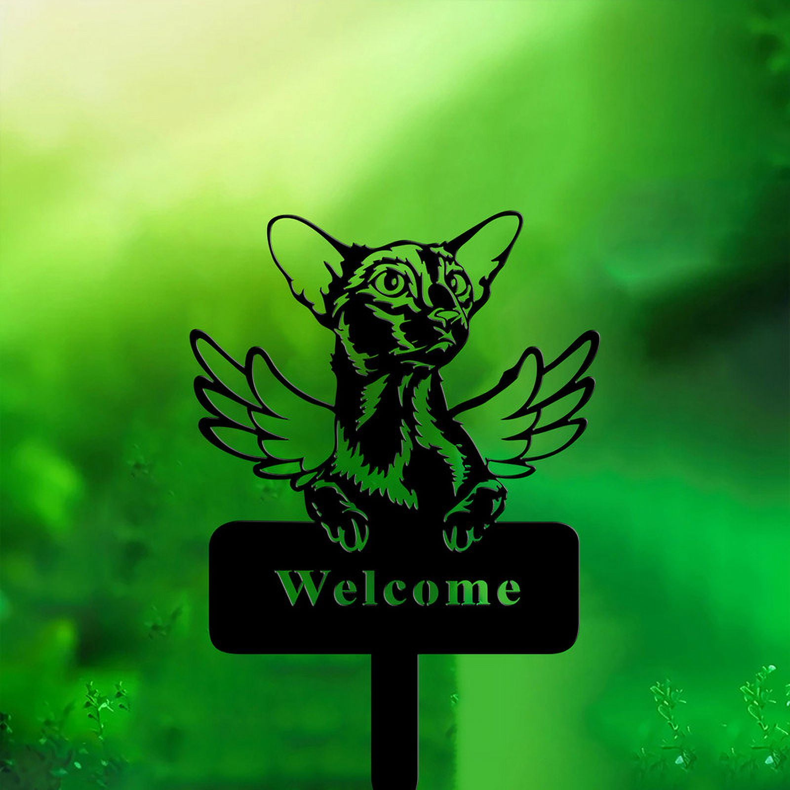 Zmeidao 3Pcs Metal Dog Garden Stakes, Black Silhouette Garden Statues For Yard Art Decorations Mother S Day Dog Lovers Gifts