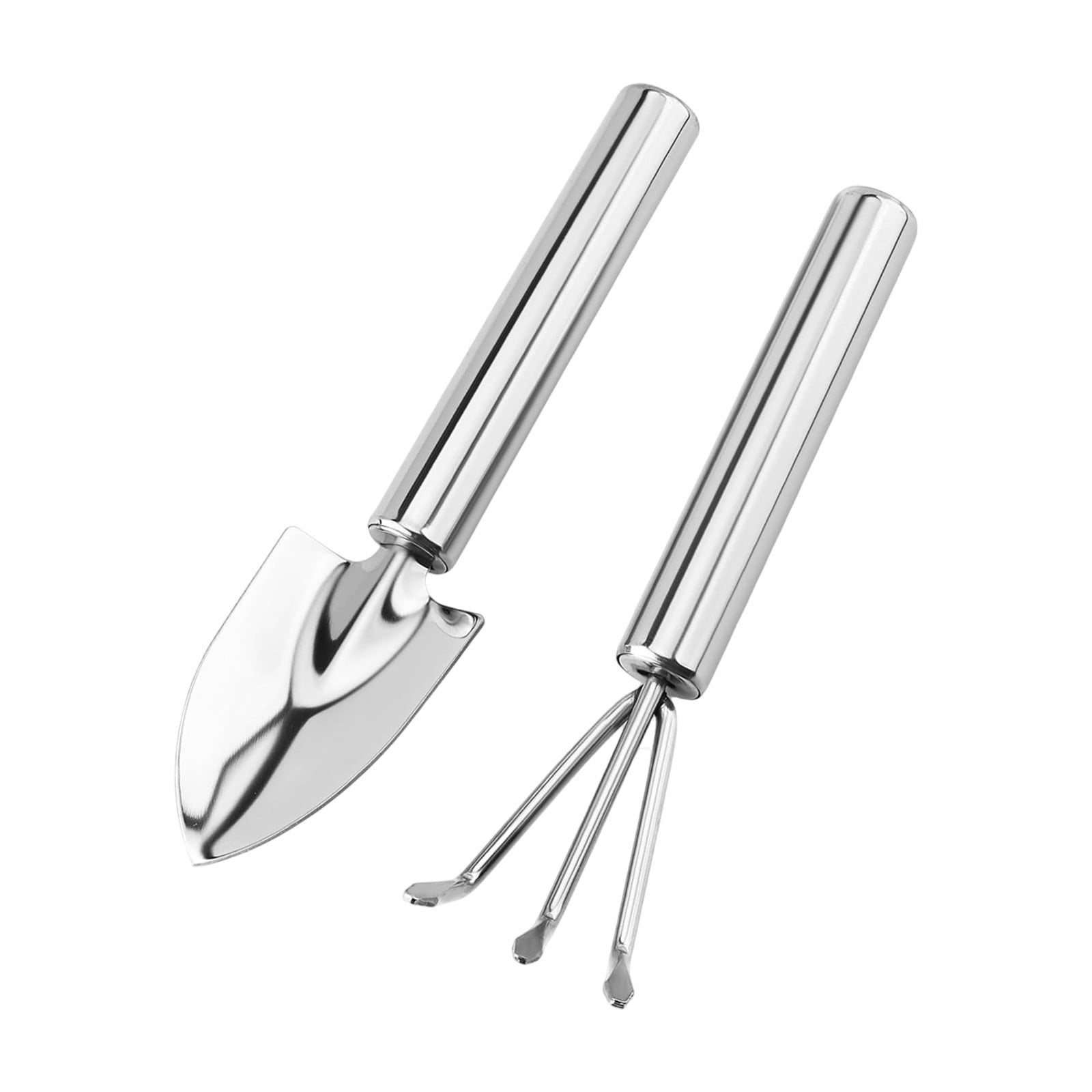 Stainless Steel Garden Tool Set - 2-Piece Transplant Trowel ...