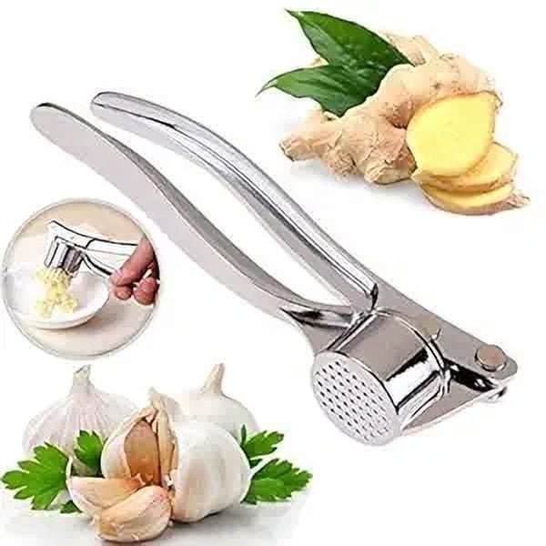 Stainless Steel Garlic Crusher Garlic Press Ginger Kitchenware
