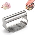 thumbnail image 1 of Stainless Steel Garlic Press Garlic Mincer Garlic Cloves Garlic Chopper, 1 of 7
