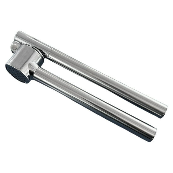 Stainless Steel Garlic Press, Heavy Duty Easy Squeeze Garlic Mincer & Crusher for Ginger Nuts, Multi-function Garlic Press with Juicer, Kitchen Gadget