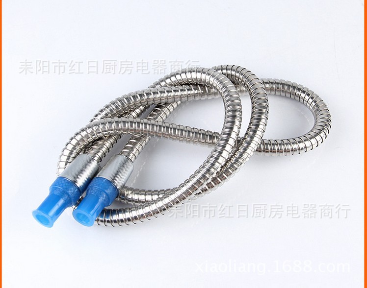 Stainless Steel Gas Line Gas Hose Connector Dryer Gas Line Flexible Gas