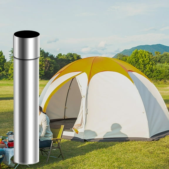 Stainless Steel Gas Water Heater Exhaust Pipe Strong Exhaust 6cm Diameter