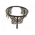 thumbnail image 1 of Gazing Mirror Ball Metal Pedestal Stand (Butterfly Design), 1 of 3
