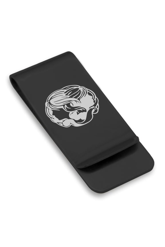 Stainless Steel Gemini Zodiac (Twins) Classic Slim Money Clip Credit Card Holder
