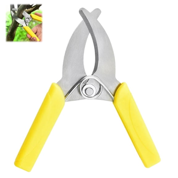Stainless Steel Girdling Cutter, Garden Ring Bark Stripping Pruner for Fruit Tree Branch Circumcision & Orchard Trimming