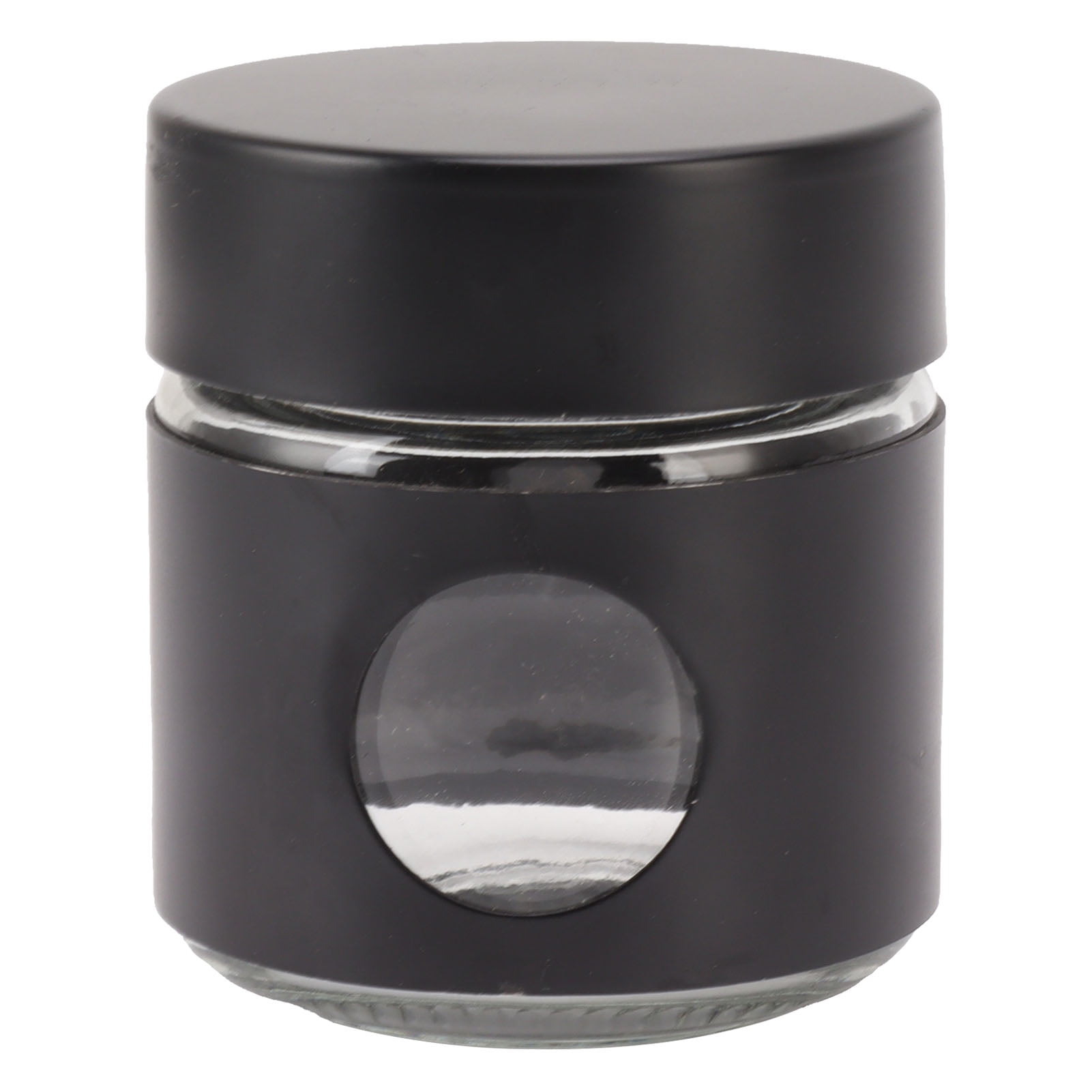 Stainless Steel Glass Coffee Container Coffee Bean Storage Container