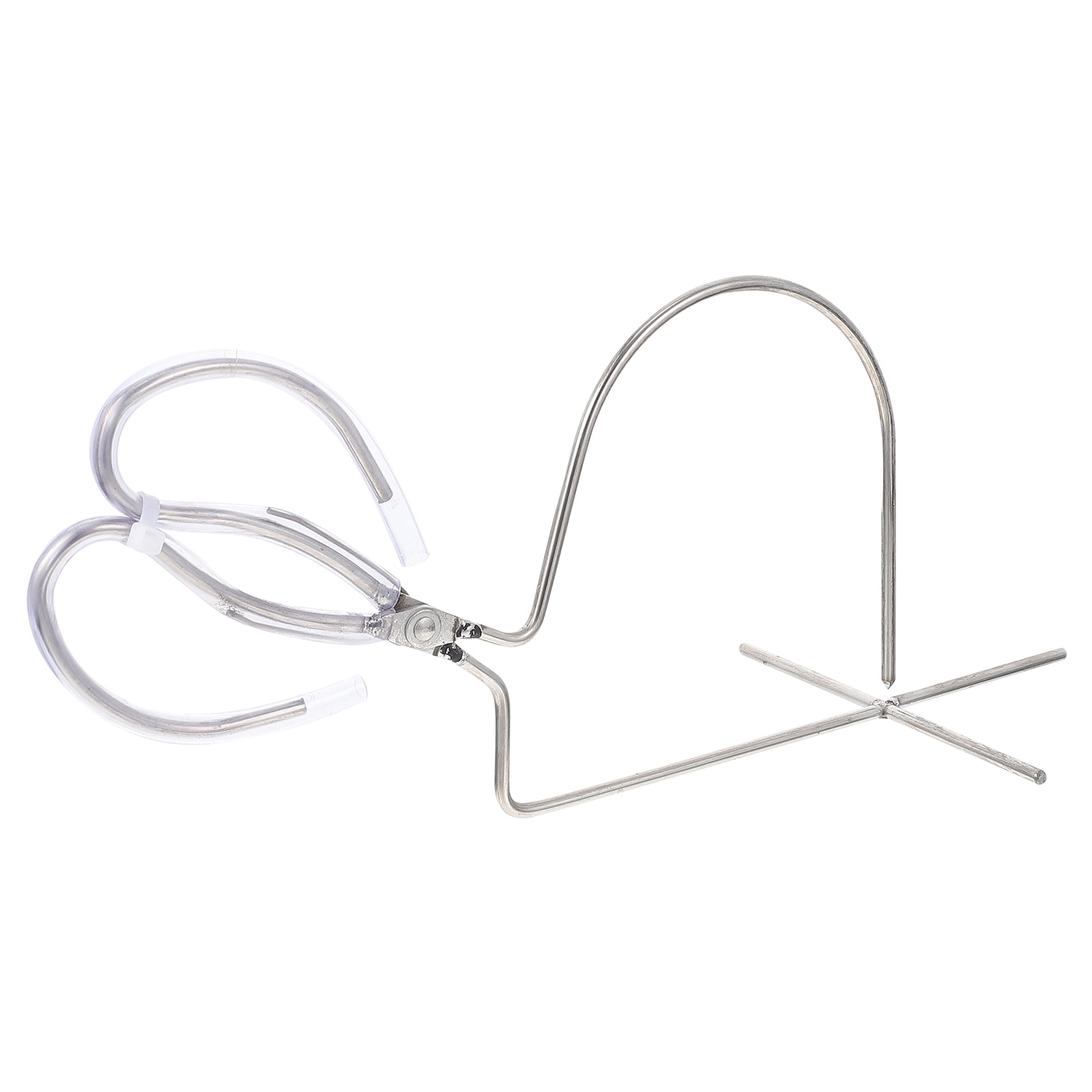 OUNONA Stainless Steel Pottery Glazing Plier for DIY Clay Crafts Making Tool Silver