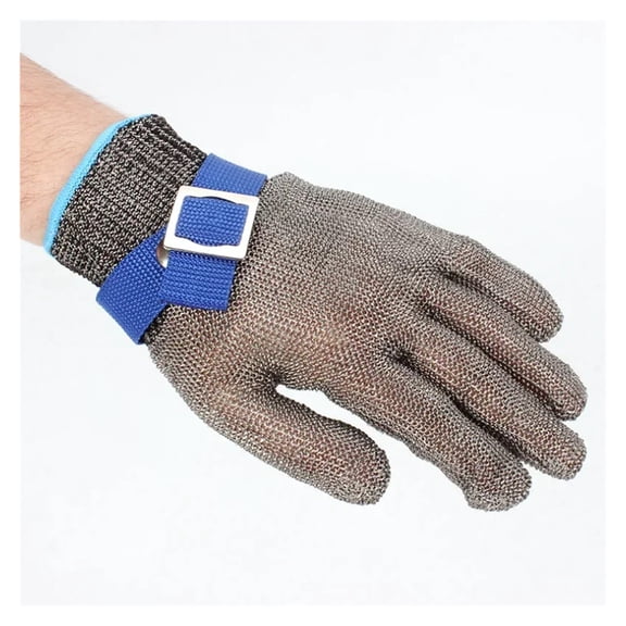 Stainless Steel Gloves Anti-cut Safety Cut Resistant Hand Protective Metal Meat Mesh Glove for Butcher Wire Knife Proof Stab