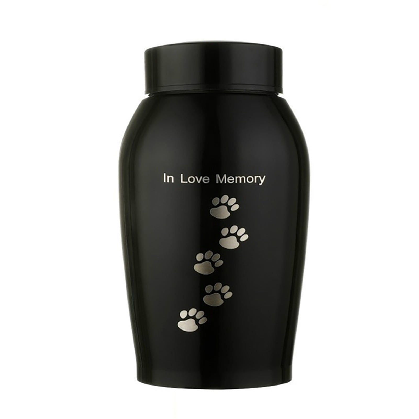 Stainless Steel Gold/Black Memorials Urns Pets Dog Cat Birds Mouse Cremation Ashes Urn Keepsake Casket Columbarium Pets