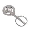 thumbnail image 1 of Stainless Steel Gold Plated Cigar Cutter Accessories 3 Sharp Blades for Smoking Luxury Cigars Scissors Pocket Gadgets (silvery), 1 of 7